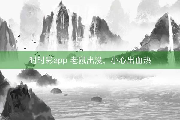 時(shí)時(shí)彩app 老鼠出沒(méi)，小心出血熱