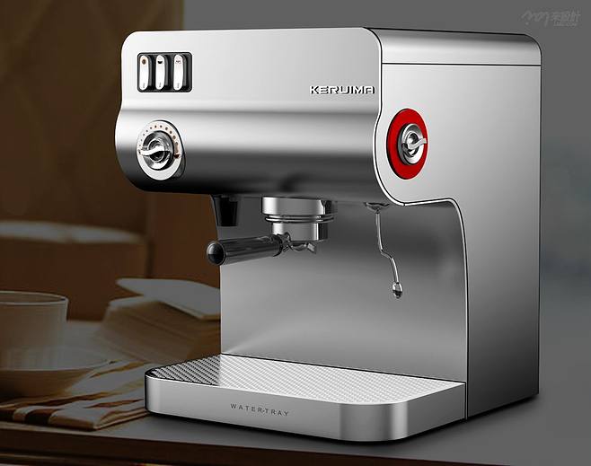 咖啡機工業設計_產品外觀設計